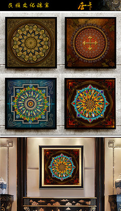 藏式素材與文化藝術品 雪域高原的瑰寶